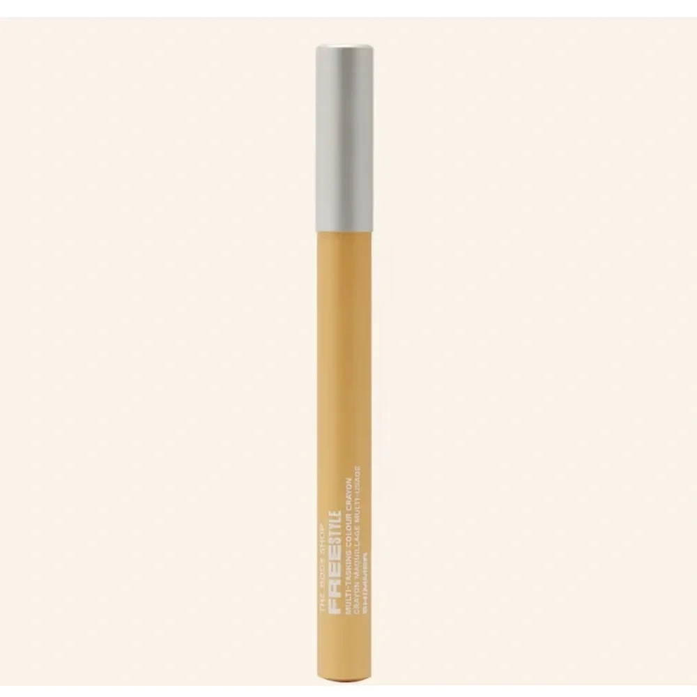 The Body Shop FreeStyle Multi Tasking Crayon Allover Lip Eyeliner Beam Gold